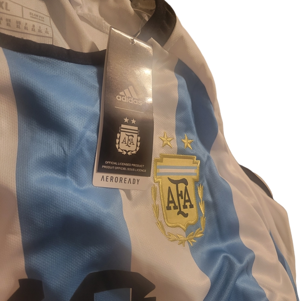 Nwt Messi Adidas JSY T-SHIRT 👕 - Picture 3 of 3